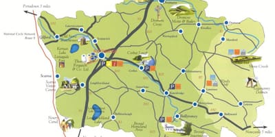 Mapa co abaixo irlanda do norte
