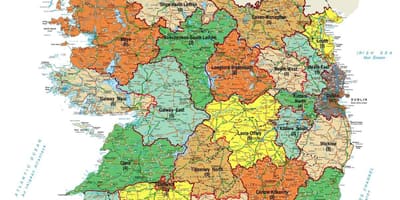 Mapa de ordnance investigación irlanda mapa espectador